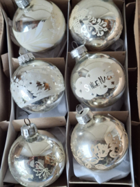 Set Kerstballen 6st.