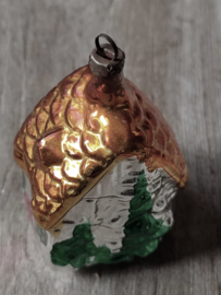 Vintage Kerstbal Huis