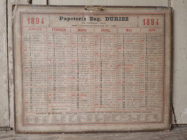 Calendrier 1894