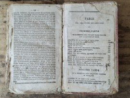 Boekje Matières