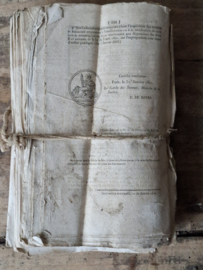 Bundel Bulletins 1850