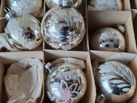 Set Kerstballen 11st.