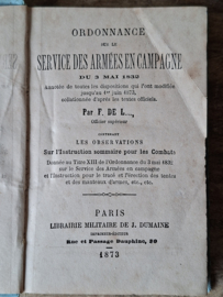 Militaire Boekje 1873