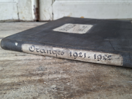 Kasboek 1921 Oranges