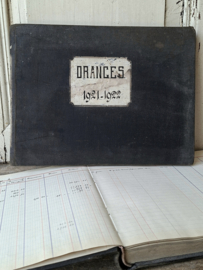 Kasboek 1921 Oranges