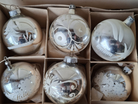 Set Kerstballen 11st.