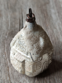 Antieke Kerstbal Huisje