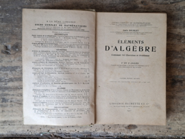 Boek Algèbre