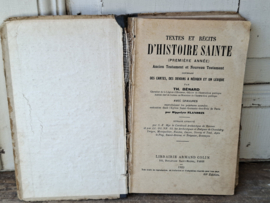 Boekje Histoire Sainte