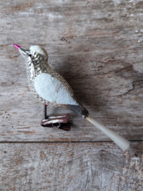 Oude Kerstbal Vogel