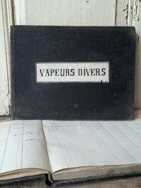 Kasboek 1921 Vapeurs