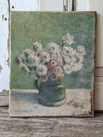Schilderijtje Bloemen
