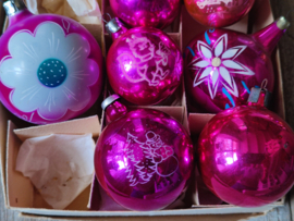10 oude kerstballen