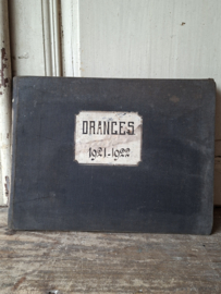 Kasboek 1921 Oranges