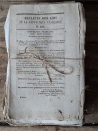 Bundel Bulletins 1850