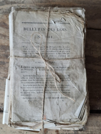 Bundel Bulletins 1863