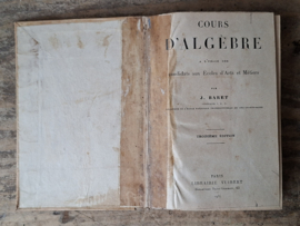 Algèbre Boek