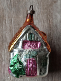 Vintage Kerstbal Huis