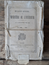 Bundel Bulletins 1870