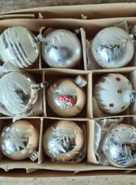 Set Kerstballen 9st.