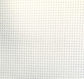 Katoen borduurstof  wit 24 x 18 cm