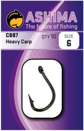 Ashima AS887 heavy carp haak  in de maat 2, 4, 6, 8 en 10.