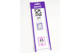 Hagelnieuw & Afgeprijsd! DAVO Easy stroken zwart Z53 (215 x 57) 18 stuks