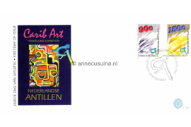 Nederlandse Antillen NVPH E248 Onbeschreven 1e Dag-enveloppe Cultuurzegels 1993