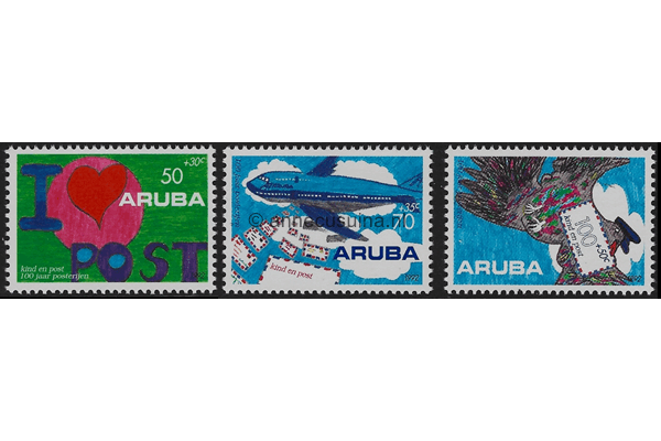 Aruba NVPH 113-115 Postfris Kinderzegels 1992