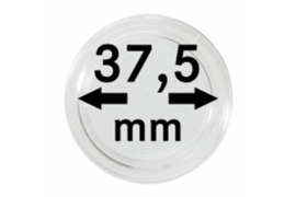 Hagelnieuw & Afgeprijsd! Lindner Muntcapsules 37,5 mm per 10 Stuks (Lindner 2250375P)