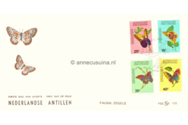 Nederlandse Antillen (SE-serie) NVPH E112 (E112S) Onbeschreven 1e Dag-enveloppe Fauna 1978