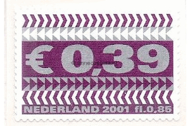 Nederland NVPH 1990 Gestempeld/Gelopen (0,39/0,85) Zakenpost in dubbele waarde 2001