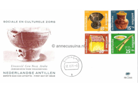 Nederlandse Antillen (Palmboom) NVPH E65 (E65P) Onbeschreven Cultureel en Sociaal Werk 1971
