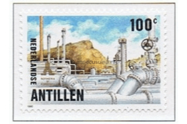 Nederlandse Antillen NVPH 958 Postfris 75 Jaar Olieraffinage op Curacao 1990