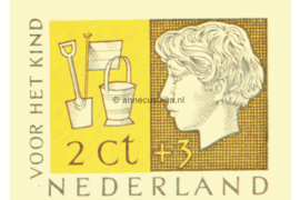 Nederland Onbeschreven Maximumkaart zonder postzegel met afbeelding zegel nummer NVPH 612