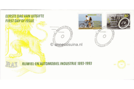 Nederland NVPH E303 Onbeschreven 1e Dag-enveloppe 100 jaar RAI Vereniging 1993