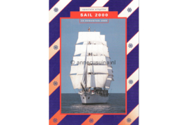 Nederland Speciaal Herinneringsmapje Stempelmapje Sail 2000 PTT Post NVPH 1909-1918 Gestempeld