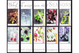 Nederland NVPH 2957-2966 Postfris (Als Losse Zegels Met Tabs) Seasons - Beleef de seizoenen 2012