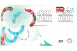 Nederland NVPH E488a Onbeschreven 1e Dag-enveloppe Bedrijfspostzegel 2003
