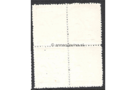 NVPH 65 Postfris (1/2 cent) (Blokje van vier) Hulpuitgifte 1912