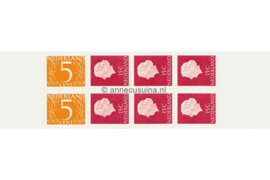 SPECIALITEIT! Nederland NVPH PB 2H3 Postfris Kaftvariëteit 3 Postzegelboekje 2 x 5ct cijfer v. Krimpen + 6 x 15ct Juliana 1964