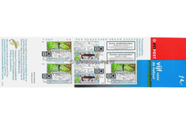 Nederland NVPH PB63 Postfris Postzegelboekje Vijf voor de natuur 2000