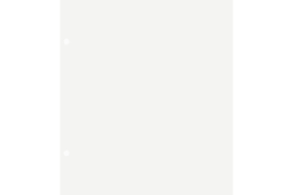 DAVO Luxe blanco bladen Wit (Tussenbladen D-mappen) (per 20 stuks)