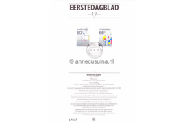 Nederland Importa EDB19 (NVPH 1287-1288) Eerstedagblad Beweging De Stijl (1917-1931) 1983