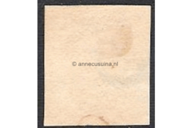 Nederland NVPH 2  Gestempeld FOTOLEVERING (10 cent) 1e emissie Koning Willem III 1852