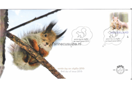Nederland NVPH E665 Onbeschreven 1e Dag-enveloppe Persoonlijke Postzegel eekhoorn 2013