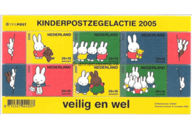 Nederland NVPH 2370 Gestempeld/CTO-Collect Club Blok Kinderzegels Nijntje 2005