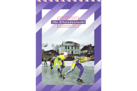 Nederland Speciaal Herinneringsmapje Stempelmapje 15e Elfstedentocht 4 januari 1997 PTT Post NVPH 1710 (14x) Gestempeld