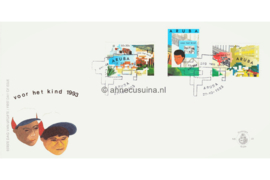 Aruba NVPH E48 Onbeschreven 1e Dag-enveloppe Kinderzegels 1993