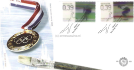 Nederland NVPH E529Onbeschreven 1e Dag-enveloppe  Going for Gold 2006